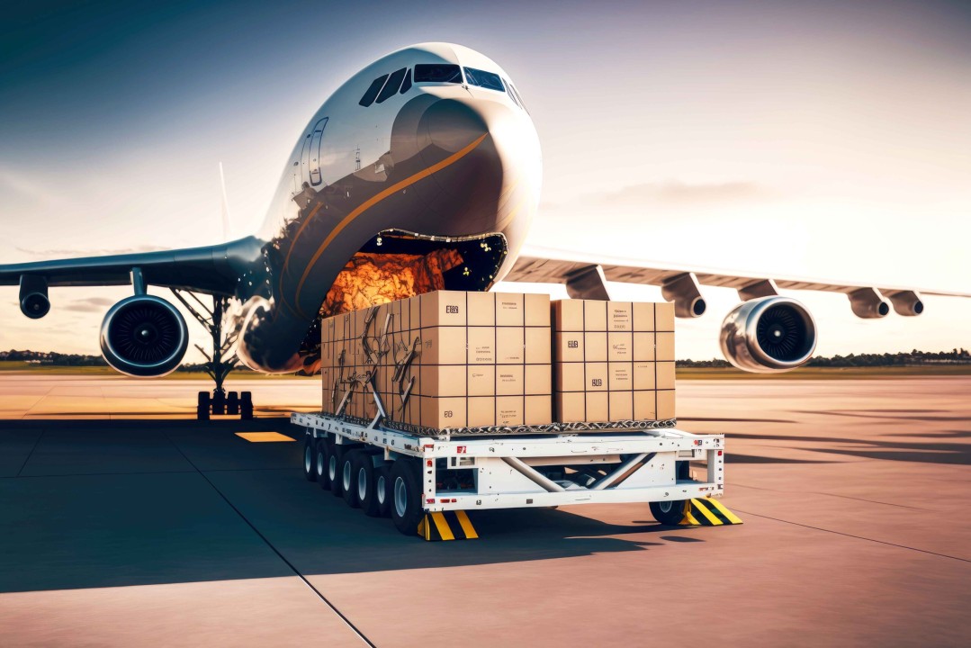 Air freight services offering fast and secure delivery of cargo